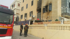 بالفيديو: حريق داخل بيت عائلة عربية وسط مدينة يافا دون وقوع إصابات